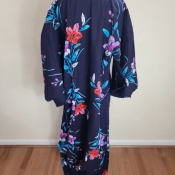 Floral Women's Robe - Multicolor - Picture 6 of 6